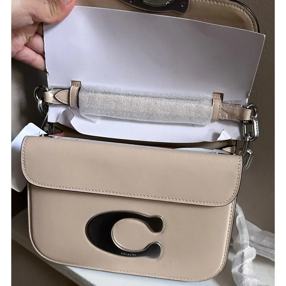 Coach Idol Leather Flap Bag - Picture 13 of 16